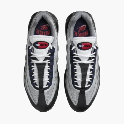 Nike Air Max 95 Corteiz Track Red Smoke Grey