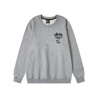 Nike x Stussy International Crewneck Grey Sweatshirt
