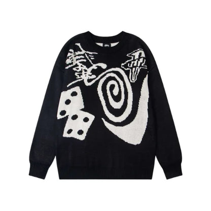 Nike x Stussy Knit Sweater Black