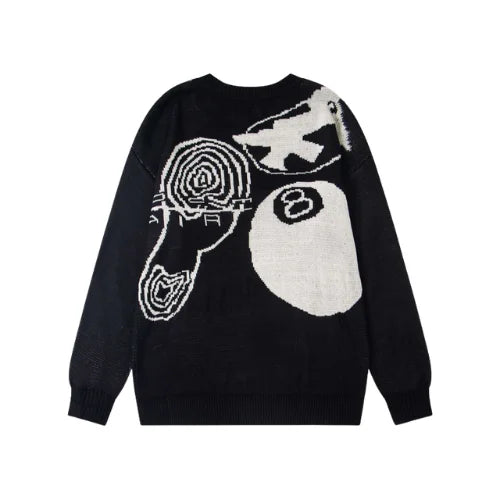 Nike x Stussy Knit Sweater Black