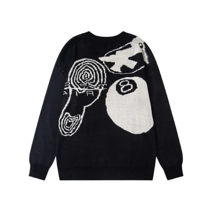 Nike x Stussy Knit Sweater Black