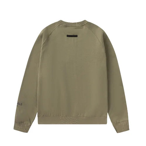 Olive Green Essentials Bluza