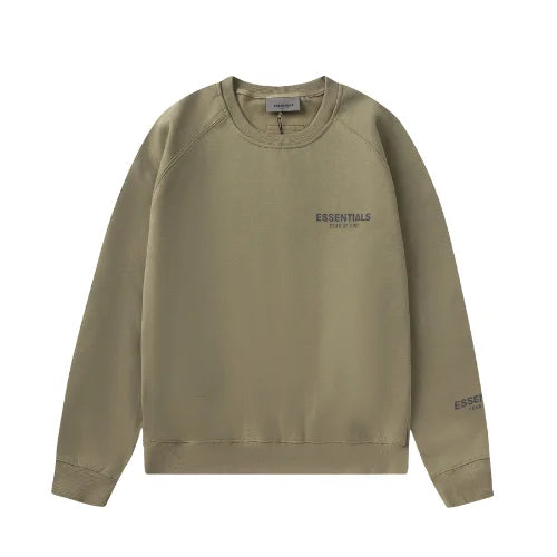 Olive Green Essentials Bluza