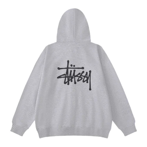 Stussy Bluza Basic Grey