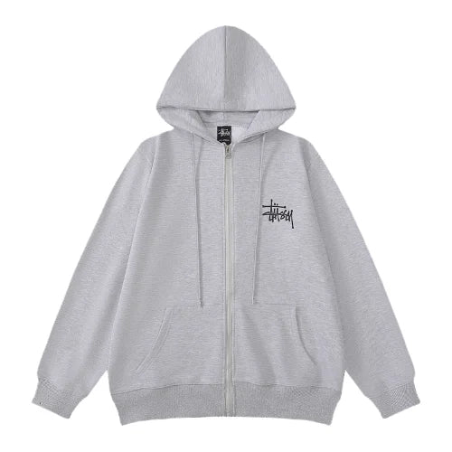 Stussy Bluza Basic Grey