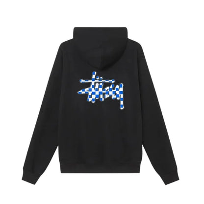 Stussy Bluza Checker Stock Black