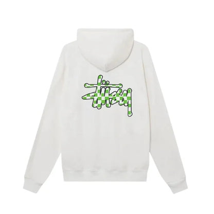 Stussy Bluza Checker Stock White