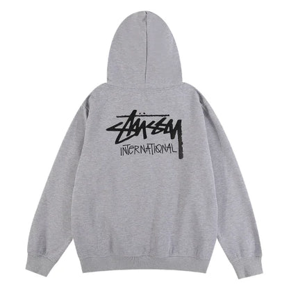 Stussy Bluza International Grey