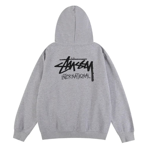 Stussy Bluza International Grey