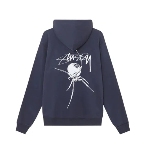 Stussy Bluza Widow Spider Navy