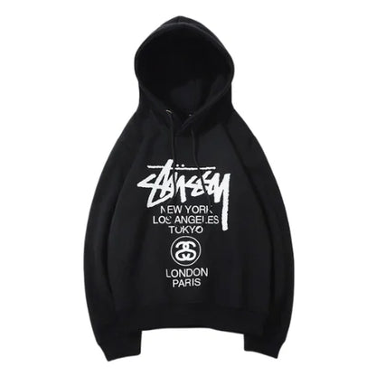 Stussy Bluza World Tour Black