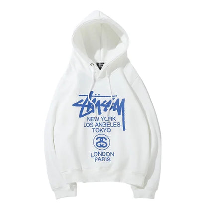 Stussy Bluza World Tour White