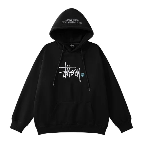 Stussy Bluza nternational Los Angeles Black