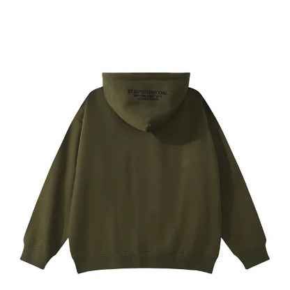 Stussy Bluza nternational Los Angeles Olives Green