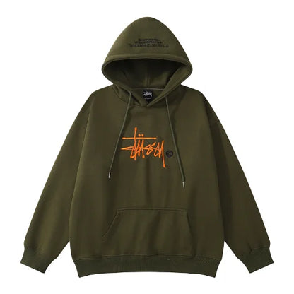 Stussy Bluza nternational Los Angeles Olives Green