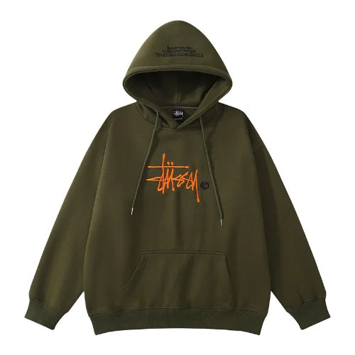 Stussy Bluza nternational Los Angeles Olives Green