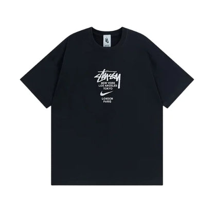 Nike x Stussy World Tour T Shirt Black