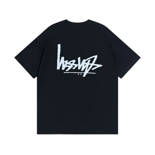 Stussy Flipped T Shirt Black
