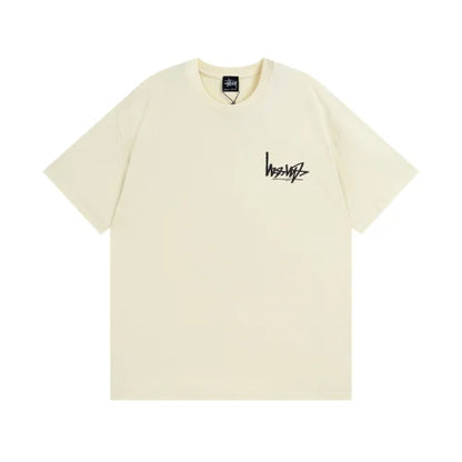 Stussy Flipped T Shirt Cream
