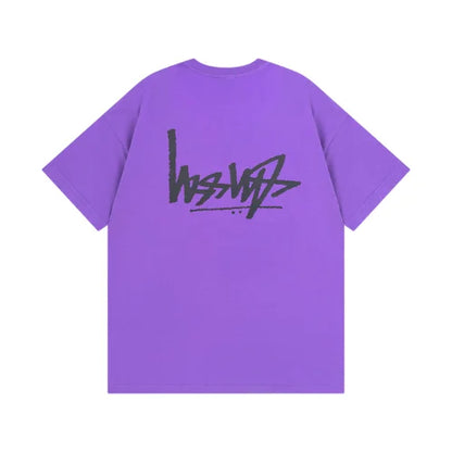 Stussy Flipped T Shirt Purple