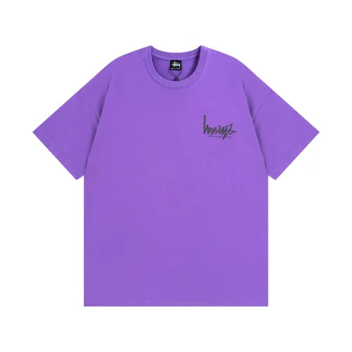 Stussy Flipped T Shirt Purple