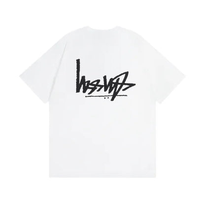 Stussy Flipped T Shirt White