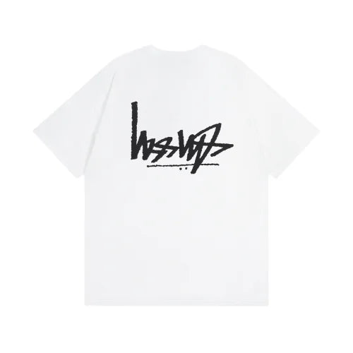 Stussy Flipped T Shirt White