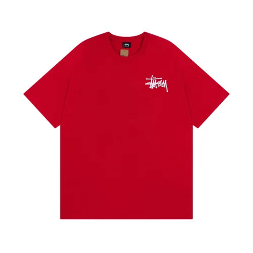 Stussy Fuzzy Dice T Shirt Red