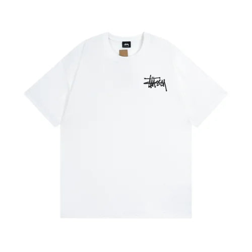 Stussy Fuzzy Dice T Shirt White