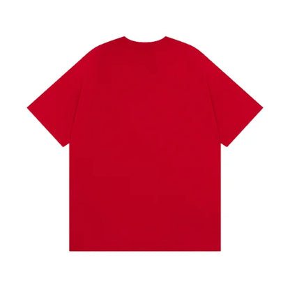 Stussy House Of Cards T Shirt Red