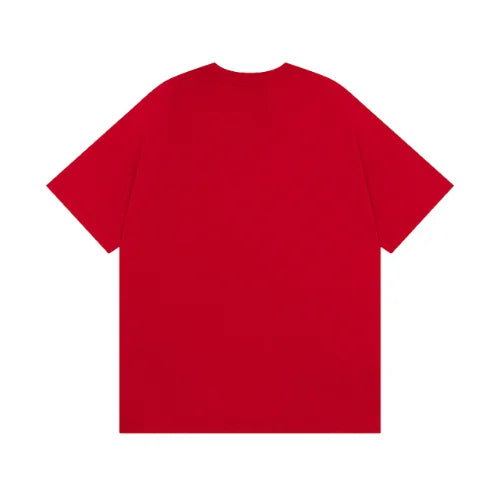 Stussy House Of Cards T Shirt Red