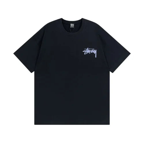 Stussy Skate Posse Pigment Dyed T Shirt Black