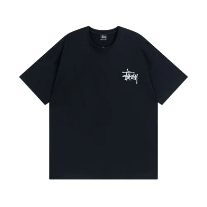 Stussy Skull Wings Pigment Dyed T Shirt Black