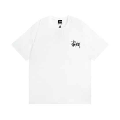 Stussy Skull Wings Pigment Dyed T Shirt White
