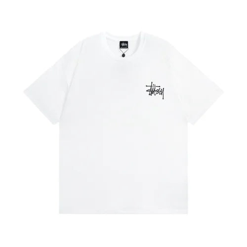 Stussy Skull Wings Pigment Dyed T Shirt White