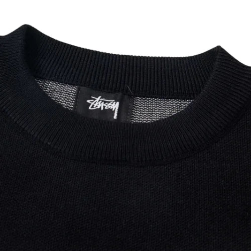 Stussy Stock Sweater Black