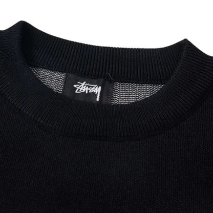 Stussy Stock Sweater Black