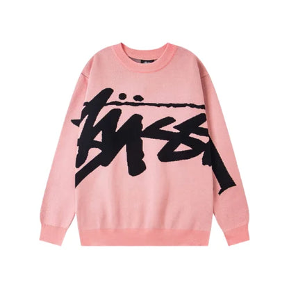 Stussy Stock Sweater Pink
