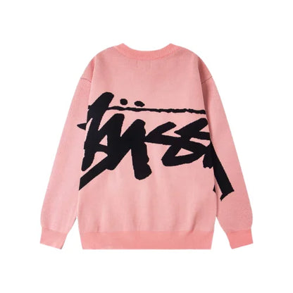 Stussy Stock Sweater Pink