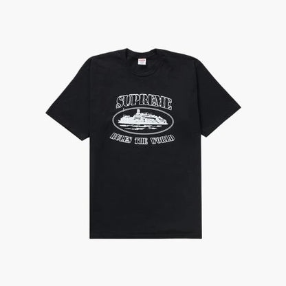 Supreme x Corteiz T Shirt Black