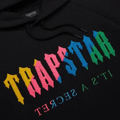 Trapstar Chenille Decoded Tracksuit Black Candy