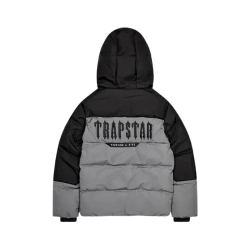 Trapstar Decoded Aw23 Puffer Black Grey