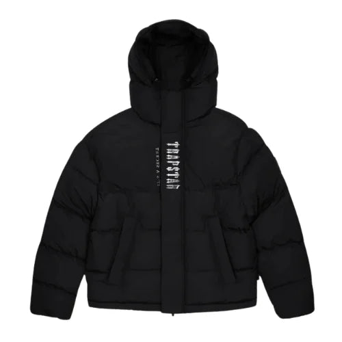 Trapstar Decoded Hooded Puffer 2.0 Jacket Black Camo
