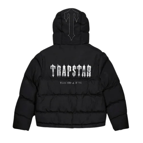 Trapstar Decoded Hooded Puffer 2.0 Jacket Black Camo