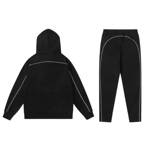 Trapstar Irongate Arch Chenille Tracksuit Black Blue