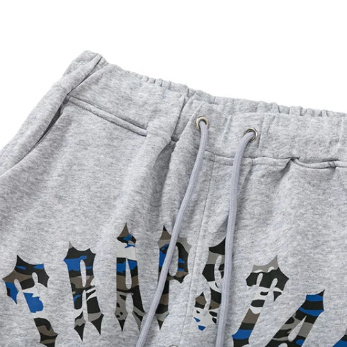Trapstar Irongate Arch Shorts Set Grey Ice Edition