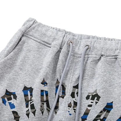 Trapstar Irongate Arch Shorts Set Grey Ice Edition