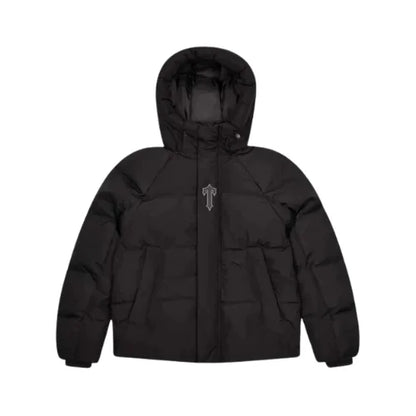 Trapstar Irongate Aw23 Hooded Puffer Jacket Black