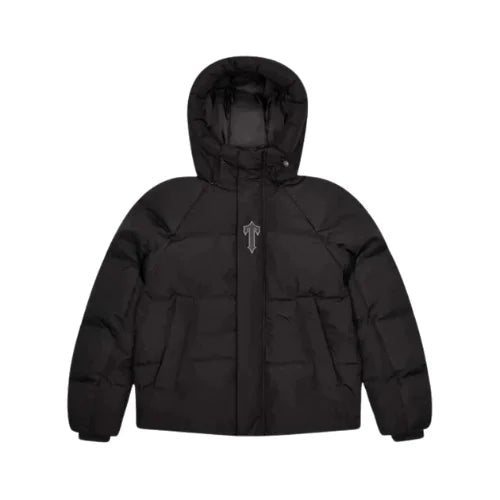 Trapstar Irongate Aw23 Hooded Puffer Jacket Black