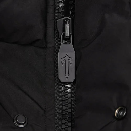 Trapstar Irongate Aw23 Hooded Puffer Jacket Black